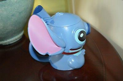 DISNEY ICE AND STITCH COFFEE PLASTIC NEW